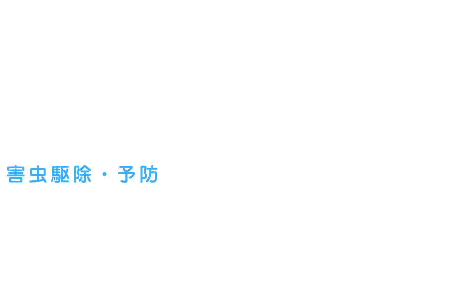 害虫駆除・予防